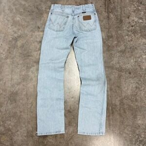 Wrangler Light Wash Straight Bootcut Jeans 28x31